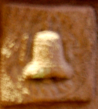 Upton Magna service bell inscription
