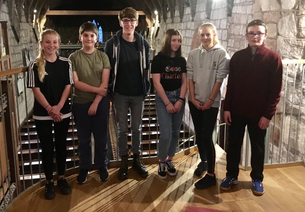 Young ringers at Atcham